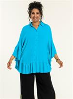 Studio - Joanna Poncho Bluse, Turkis